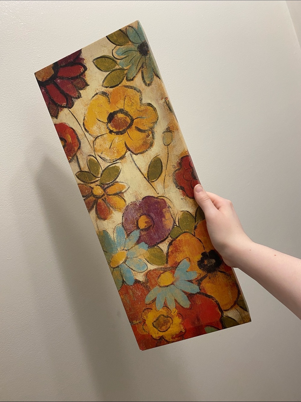 Floral Multicolored Home Art Print
